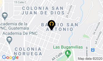 Mapa de Soluciones Optimas en Antigua Guatemala