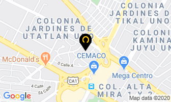 Mapa de Sonido X-press en Ciudad de Guatemala