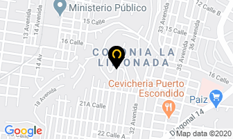 Mapa de Splash Club en Ciudad de Guatemala