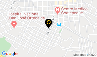 Mapa de Star Bus en Coatepeque