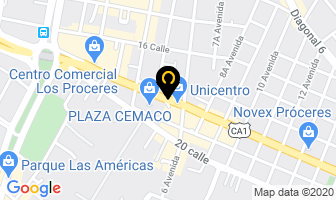 Mapa de Stg De Guatemala S.a. en Ciudad de Guatemala