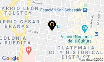 Mapa de Stokes Henry en Ciudad de Guatemala