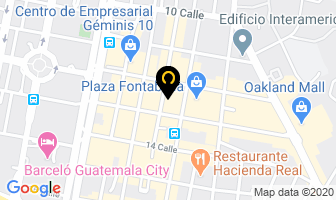 Mapa de Str Aire Acondicionado en Ciudad de Guatemala