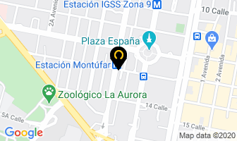 Mapa de Suites Altamira en Ciudad de Guatemala