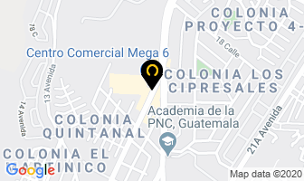 Mapa de Super Cell en Ciudad de Guatemala