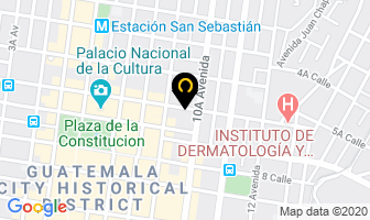 Mapa de Super Lentes La Merced en Ciudad de Guatemala