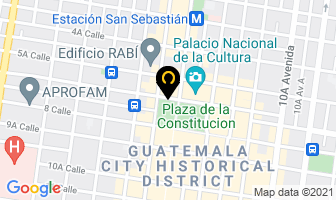 Mapa de Tahuite Oscar en Ciudad de Guatemala