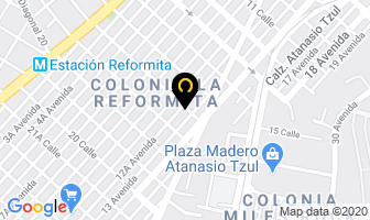 Mapa de Taller Automotriz De LeÓn en Ciudad de Guatemala
