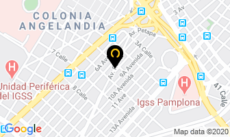 Mapa de Talleres De Guatemala en Ciudad de Guatemala