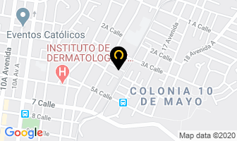 Mapa de Tanchez B. Martha en Ciudad de Guatemala
