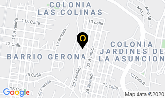 Mapa de Taxis Astro en Ciudad de Guatemala