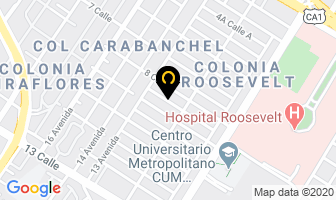Mapa de Tec-sol en Ciudad de Guatemala