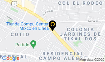 Mapa de Techolit en Ciudad de Guatemala
