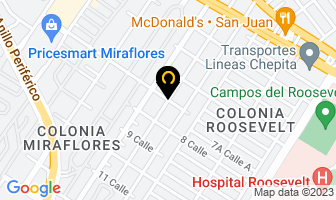 Mapa de Techos Bien Hechos en Santa Catarina Pinula