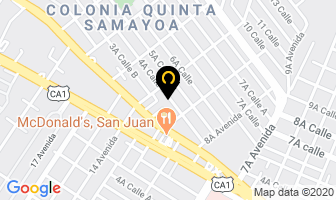 Mapa de Tecmisa en Ciudad de Guatemala