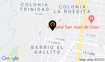 Mapa de Tecnica Profesional en Ciudad de Guatemala