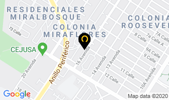 Mapa de Tecnimedica en Ciudad de Guatemala