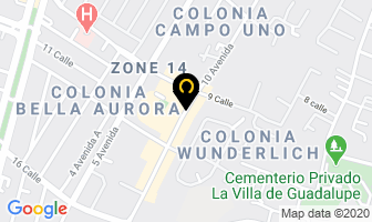 Mapa de Tecno Alimentos en Ciudad de Guatemala