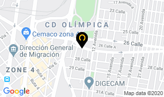 Mapa de Tecnoagro S.a. en Ciudad de Guatemala