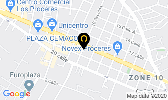 Mapa de Tecnochef en Ciudad de Guatemala