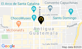 Mapa de Tecnocompu en Antigua Guatemala