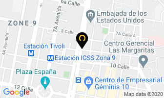 Mapa de Tecnologia Y Network S.a. en Ciudad de Guatemala