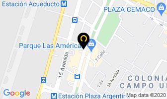 Mapa de Tecoloco en Ciudad de Guatemala