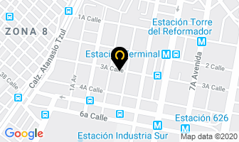 Mapa de TecÚn en Ciudad de Guatemala