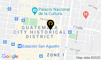Mapa de Textiles Fuentes en Ciudad de Guatemala