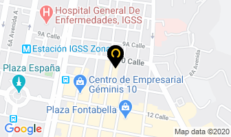 Mapa de The Monkey Suit. en Antigua Guatemala
