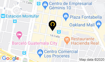 Mapa de Thunderbird De Guatemala en Ciudad de Guatemala
