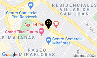 Mapa de Tiempo Libre en Ciudad de Guatemala