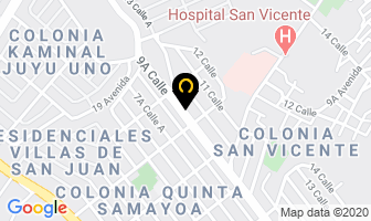 Mapa de Tornillos T.i.c.a.l. en Ciudad de Guatemala