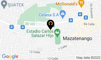 Mapa de Tornillos Torsa en Mazatenango