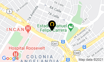Mapa de Tostaduria Y Cafe Landivar en Ciudad de Guatemala
