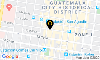 Mapa de Trajes Roma en Ciudad de Guatemala