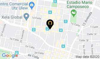 Mapa de Trajes Vip en Quetzaltenango