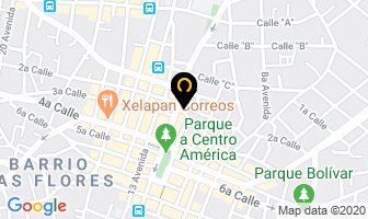 Mapa de Trama Textiles en Quezaltenango