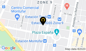 Mapa de Transdoc en Ciudad de Guatemala