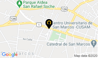 Mapa de Transportes Flor De Occidente en San Marcos