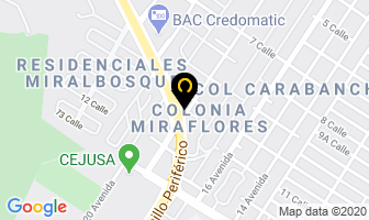 Mapa de Transportes GarcÍa S.a. en Ciudad de Guatemala