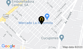 Mapa de Trescom en Ciudad de Guatemala