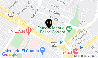 Mapa de Trofeos Lossi en Ciudad de Guatemala