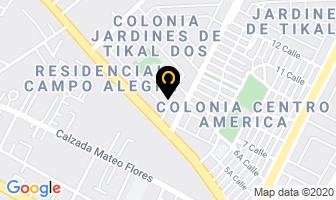 Mapa de Uniformes Ilimitados en Ciudad de Guatemala