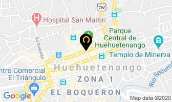 Mapa de Unitex en Huehuetenango
