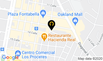 Mapa de Vacunar en Ciudad de Guatemala
