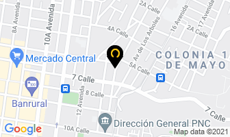 Mapa de Ventas Y Rentas S.a. en Ciudad de Guatemala