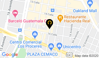 Mapa de Veritas De Centroamerica en Ciudad de Guatemala