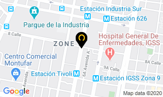 Mapa de Vianey en Ciudad de Guatemala