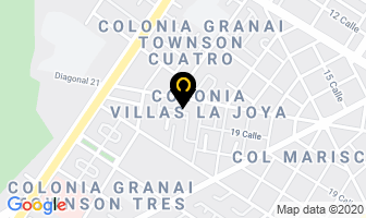 Mapa de Vinyplast en Antigua Guatemala